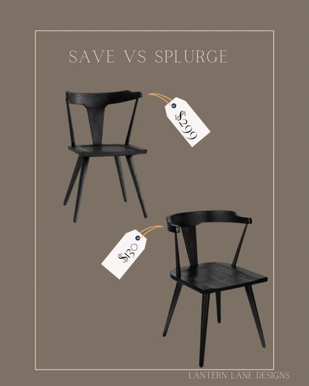 Designer dupe chairs on sale at Walmart. Black dining chairs, pottery barn dupe chairs, ladder back chairs

#LTKhome #LTKSeasonal #LTKsalealert