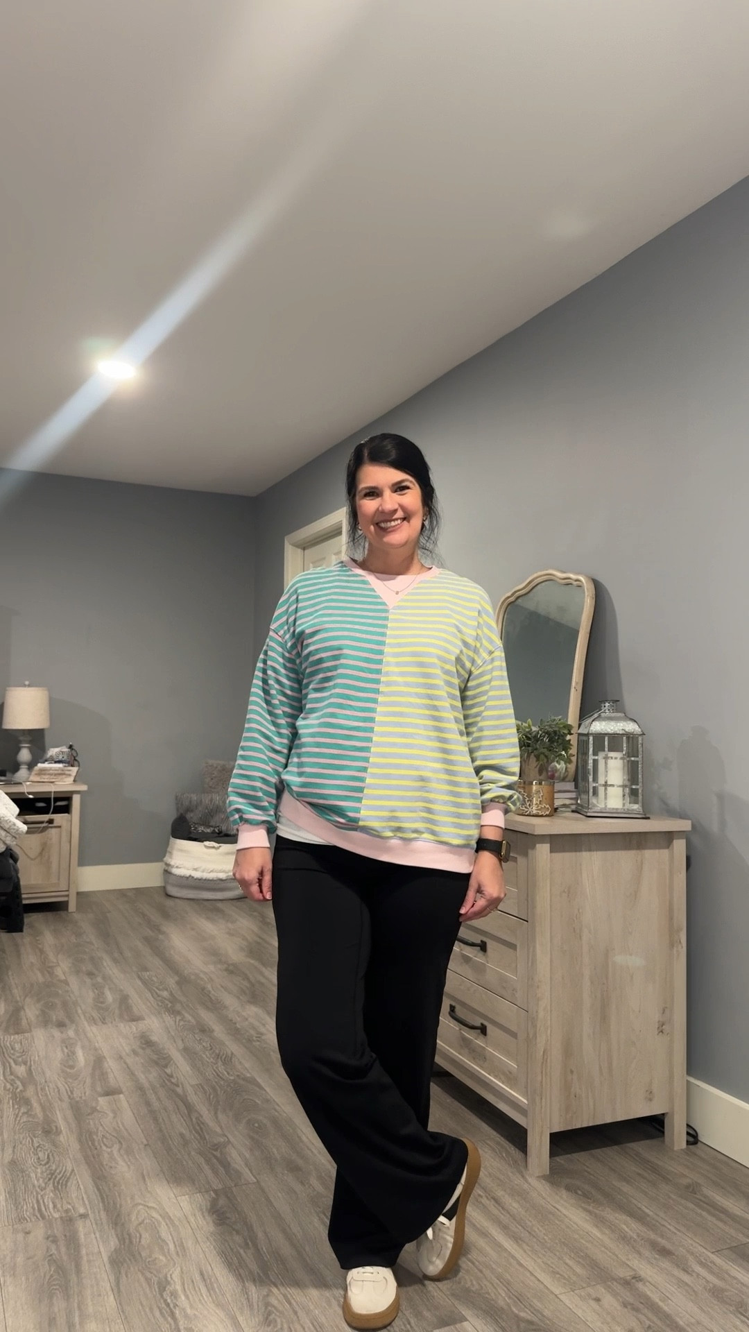 I dressed up my casual fit just a bit yesterday with this cutesy striped top from Nia’s closet. 

#LTKootd #LTKActive #LTKOver40
