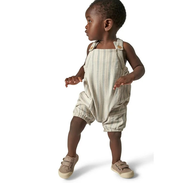 Modern Moments by Gerber Baby Boy Sleeveless Romper, Sizes 0/3 Months - 24 Months | Walmart (US)