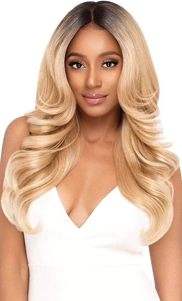 Outre LACEFRONT PERFECT HAIR LINE Glamorous Wavy Fully Hand-Tied 13”x 6” Frontal HD Baby Hair... | Amazon (US)