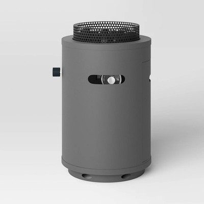 1lb Propane/Liquid Petroleum Gas Round Column Fire Pit Gray - Room Essentials | eBay US