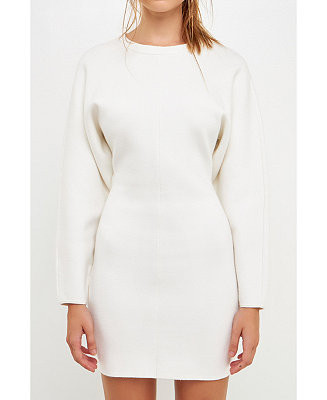 Women's Knitted Mini Dress | Macy's