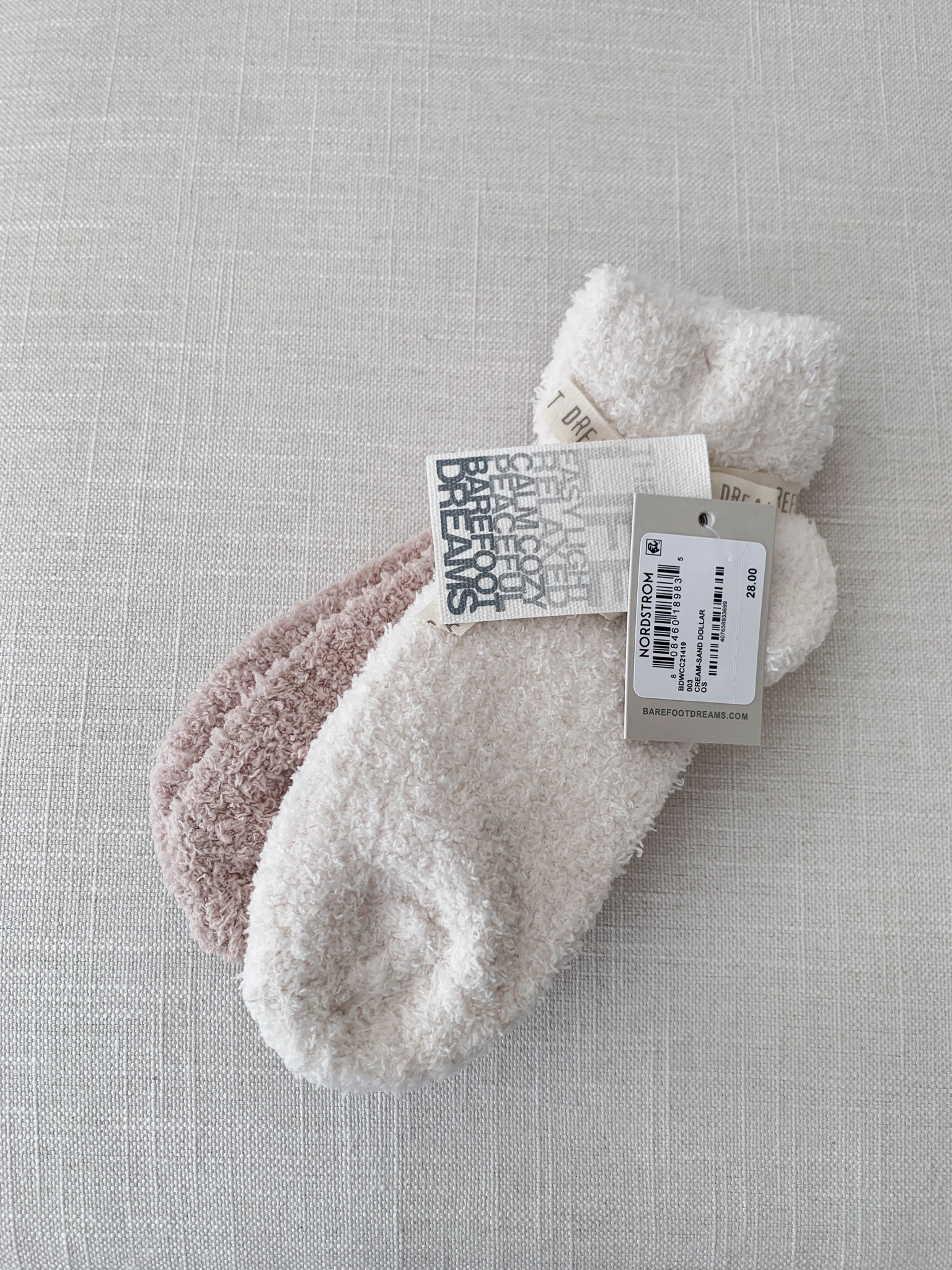 Barefoot Dreams cozy socks. These are so cozy - a blanket on your feet. Great gift idea  