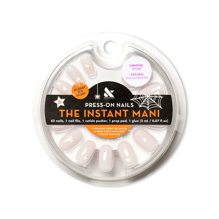 Olive & June Press Round Short, Ghoulfriends, 42 Ct | Walmart (US)