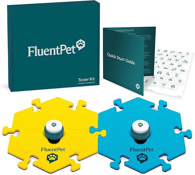 FluentPet Sound Button Tester Kit - Dog Buttons for Communication - Compact Talking Buttons for D... | Amazon (US)