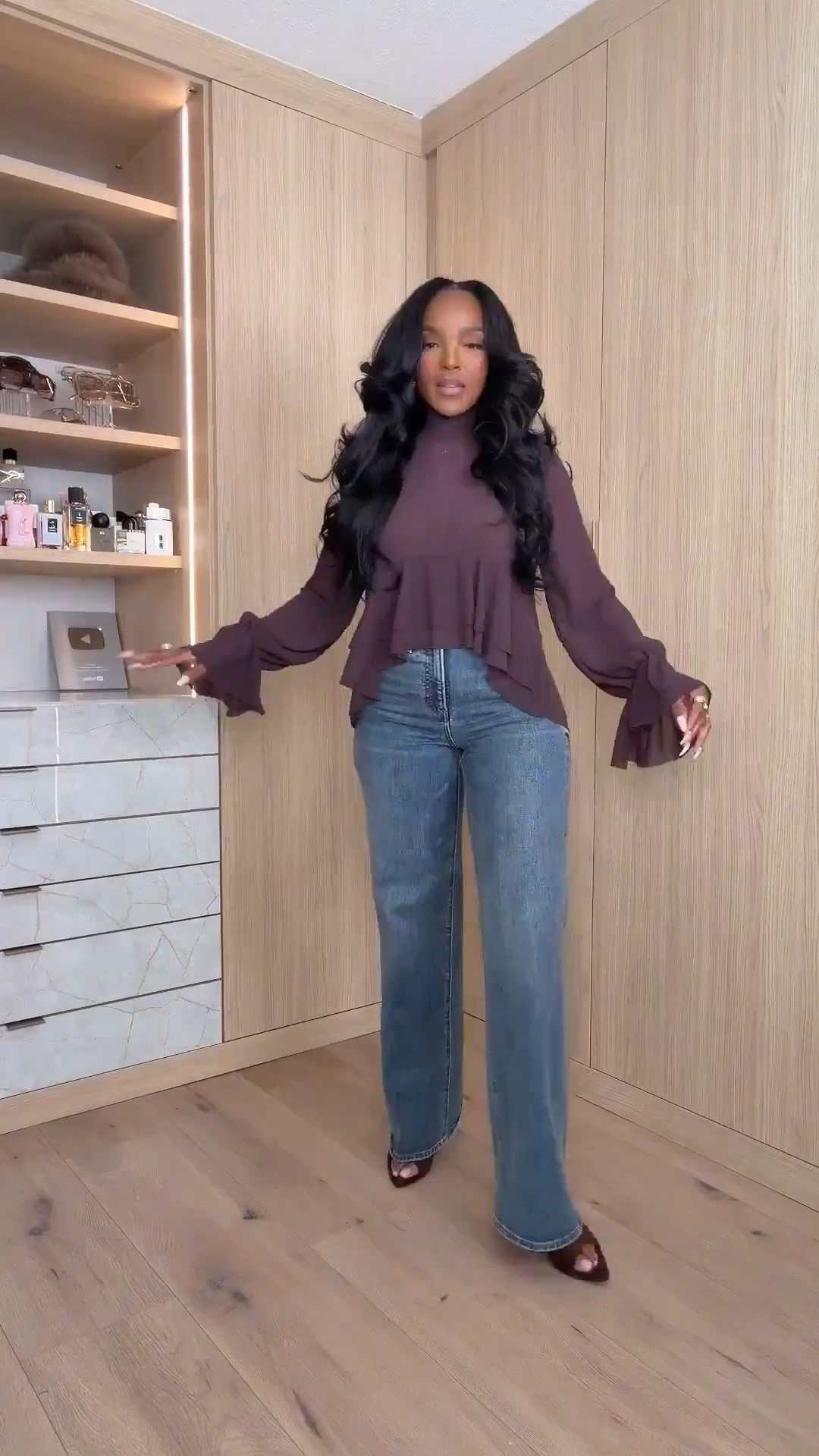 Scroll to shop! ✨ Everything from this look is linked below. 👇🏽    

Wearing: Size Small | 5’4” | 140 lbs | Denim 2 Long

📲   Download the FREE LTK app & follow me (@kirasfashionfinds) to shop all my daily finds.  #LTKootd #LTKPetite #LTKU