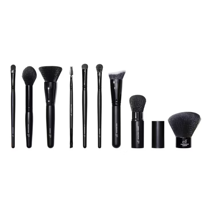 e.l.f. Embellished Holiday Brush Set - 9pc | Target