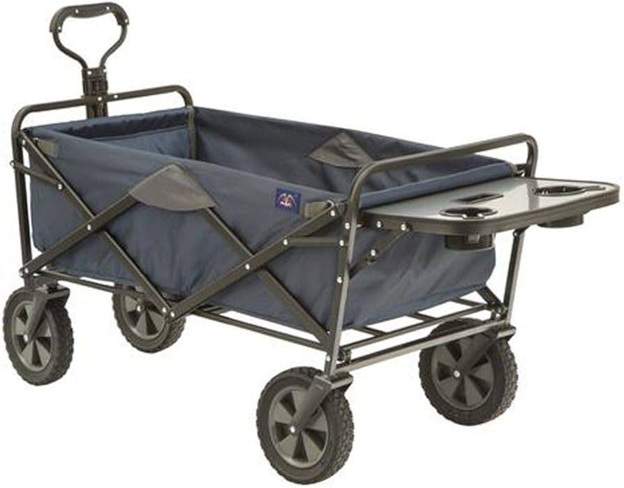 Mac Sports Heavy Duty Steel Frame Collapsible Folding 150 Pound Capacity Outdoor Garden Utility W... | Amazon (US)