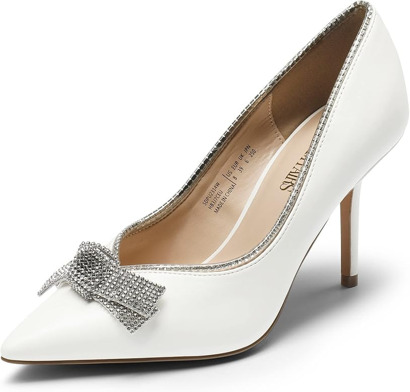 DREAM PAIRS Women's Heels Pointed Toe Pump Shoes for Women | Amazon (US)