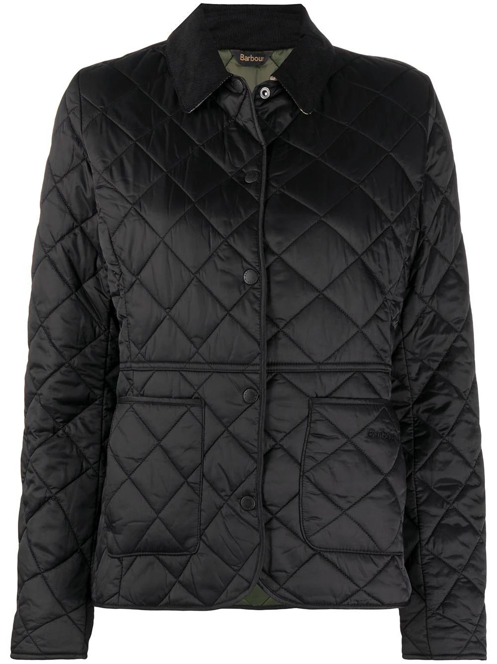 Barbour Quilted Fitted Jacket - Farfetch | Farfetch Global