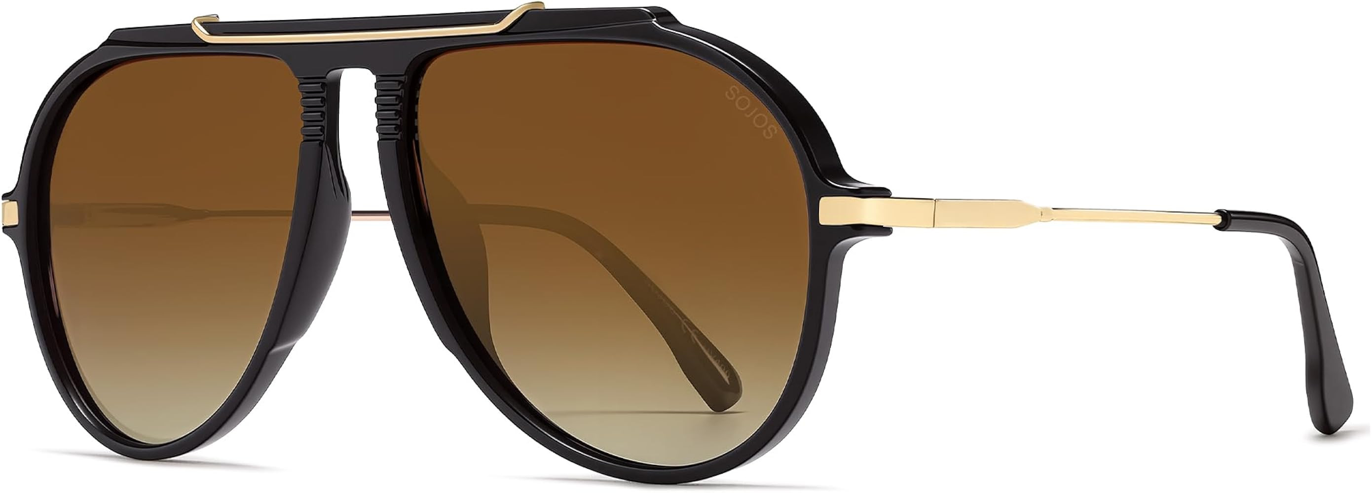 SOJOS Retro Oversized 70s 90s Aviator Sunglasses for Women Men Trendy Vintage Square Sun Glasses ... | Amazon (US)
