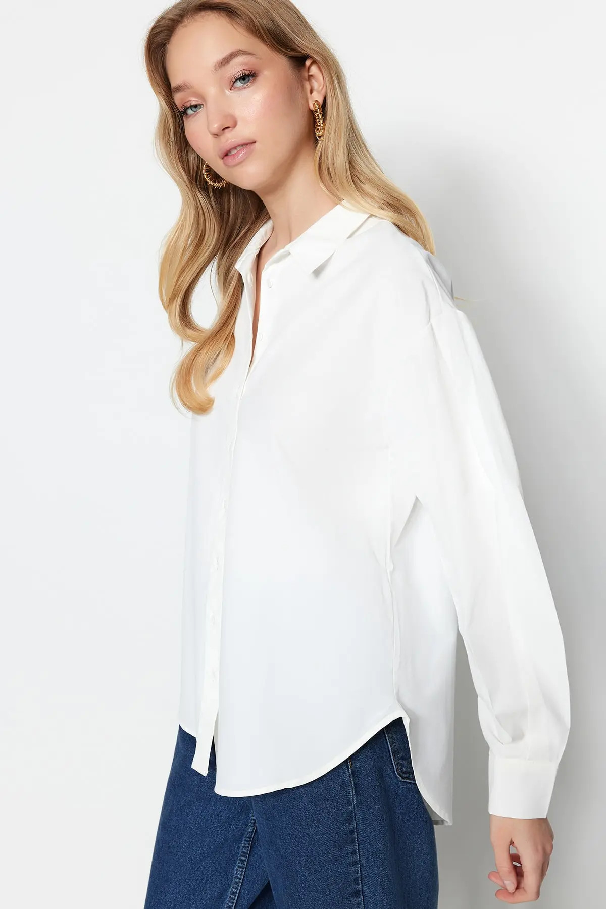 Trendyol Collection Hemd - Ecru - Regular Fit | Trendyol DE