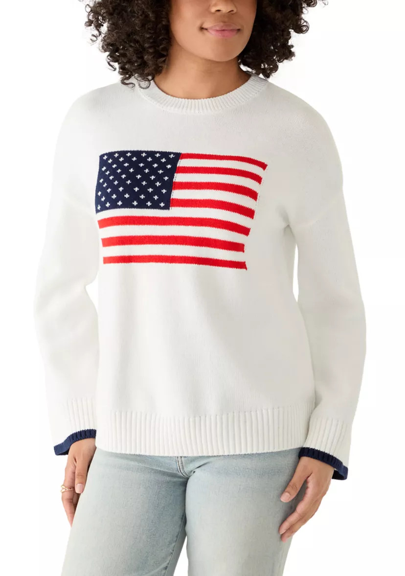 Women's American Flag Sweater | Belk