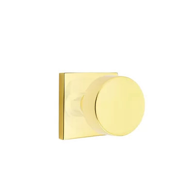 Privacy (Bed & Bath) Round Knob with Square Rose | Wayfair North America