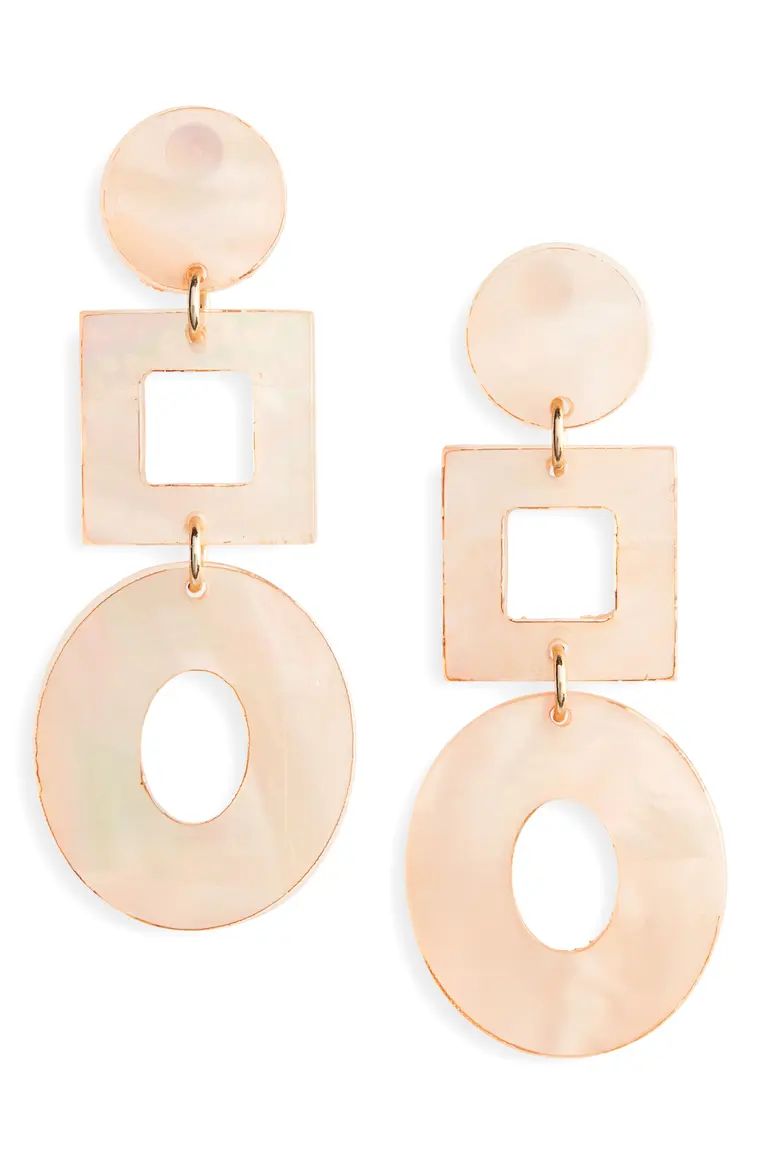 Mixed Shapes Drop Earrings | Nordstrom