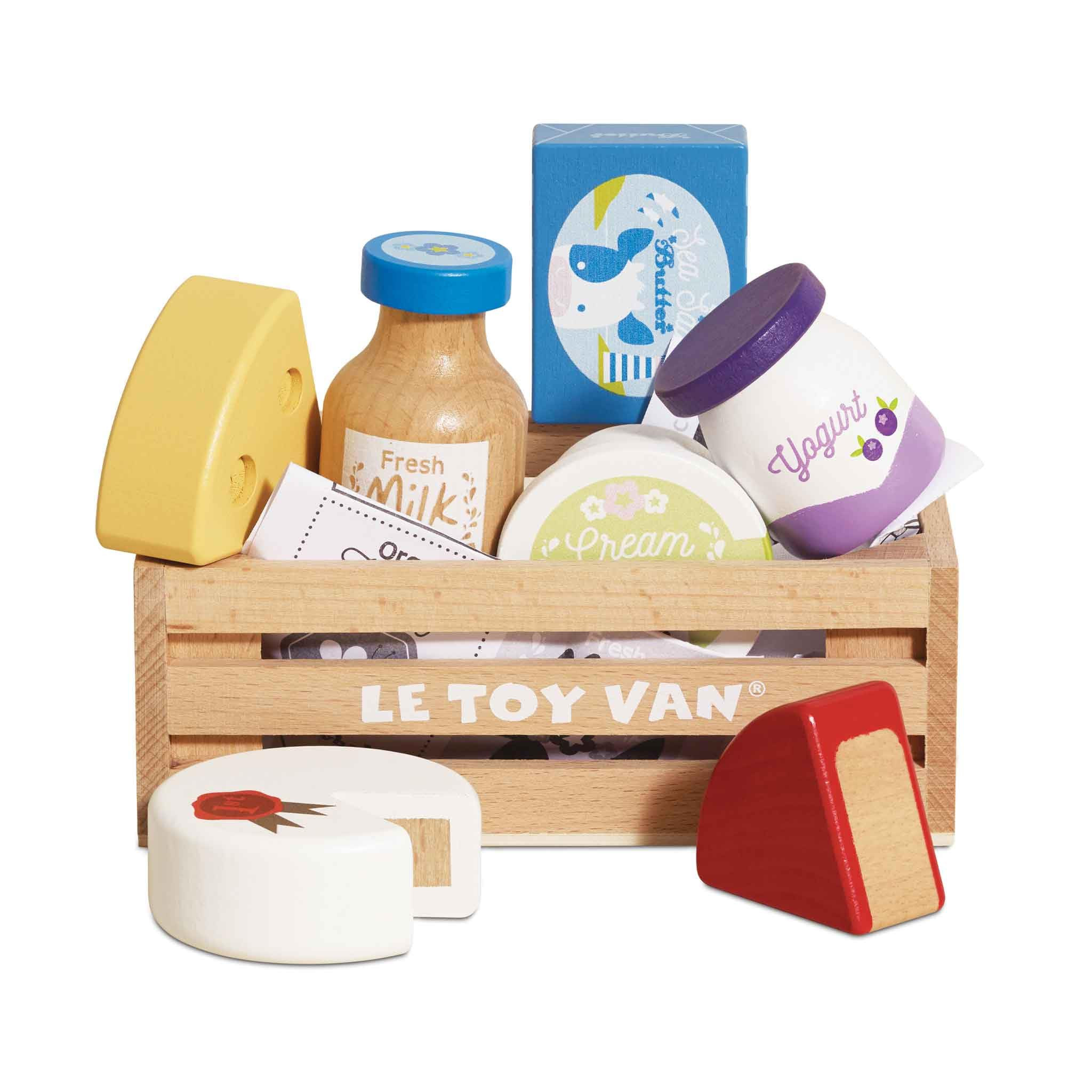 Le Toy Van - Wooden Honeybee Market Farm Eggs Half Dozen Crate | Supermarket Pretend Play Shop Fo... | Amazon (UK)