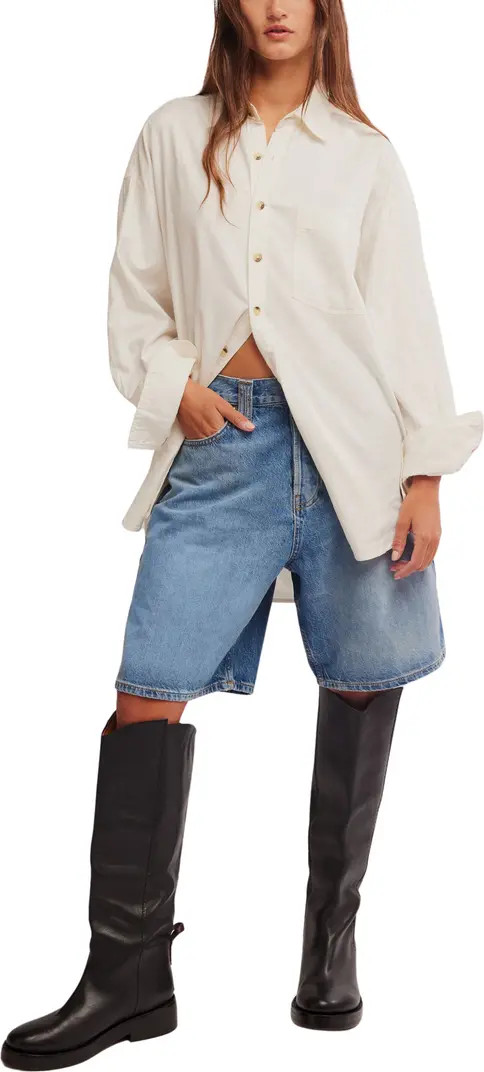 Free People Montana Denim Bermuda Shorts | Nordstrom | Nordstrom
