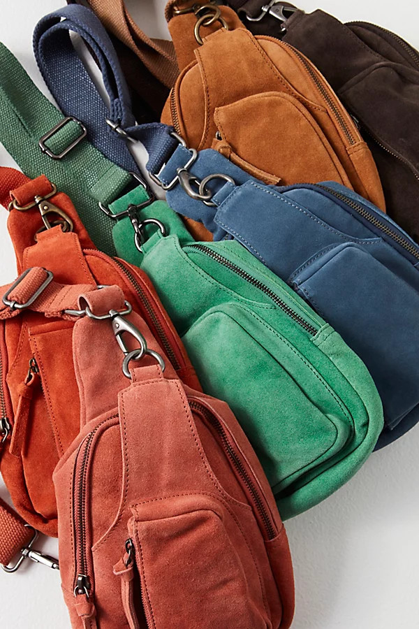 Hudson Suede Sling Bag | Free People (Global - UK&FR Excluded)
