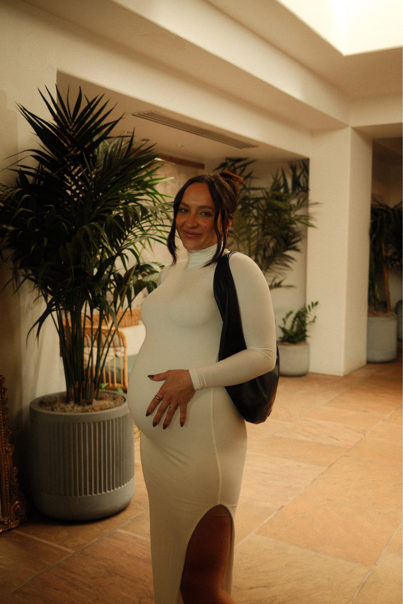 My favorite maternity dress! Wearing size XS. Order your normal size. 

#LTKFamily #LTKBaby #LTKBump