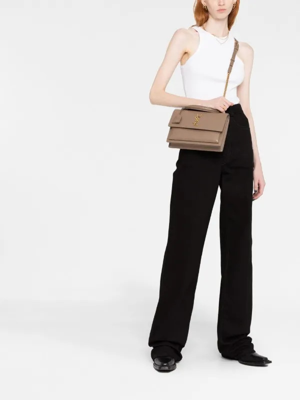 Saint Laurent Medium Sunset Shoulder Bag - Farfetch | Farfetch Global