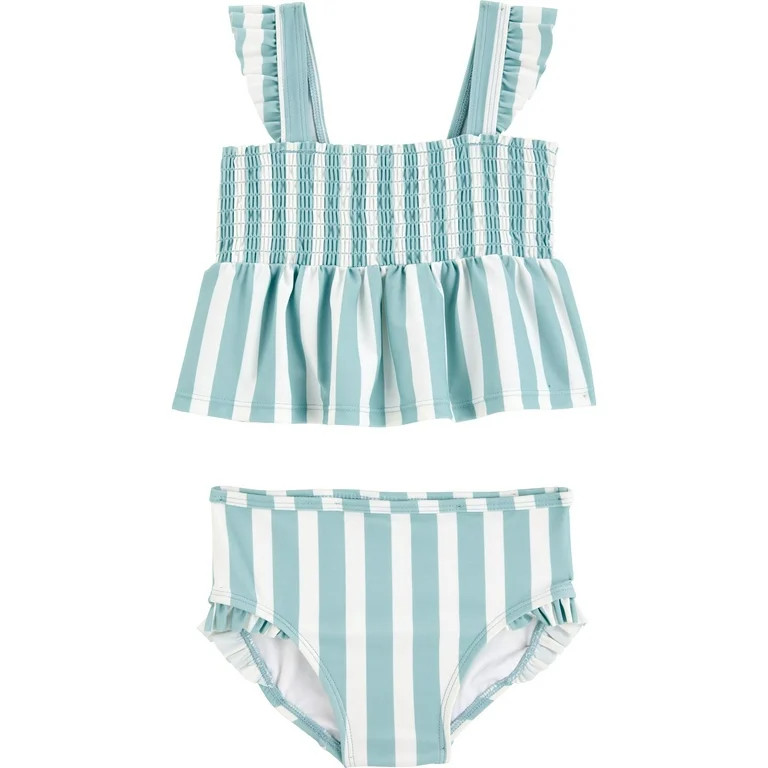 Carter’s Child of Mine Toddler Girl Two-Piece Swimsuit Set, Sizes 0/3M-5T | Walmart (US)
