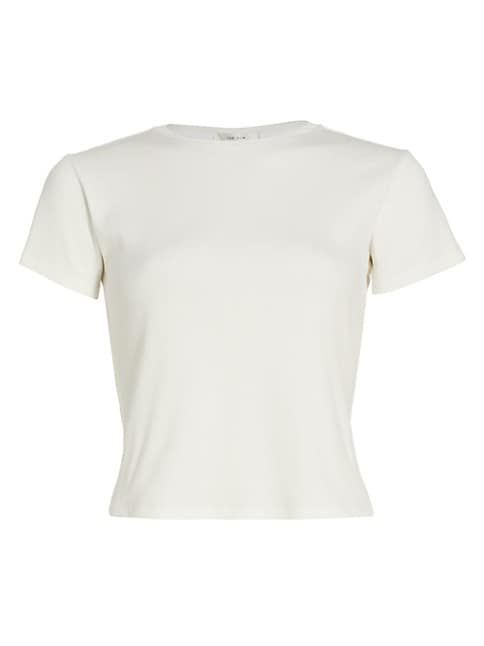 Fedras Cotton-Blend T-Shirt | Saks Fifth Avenue