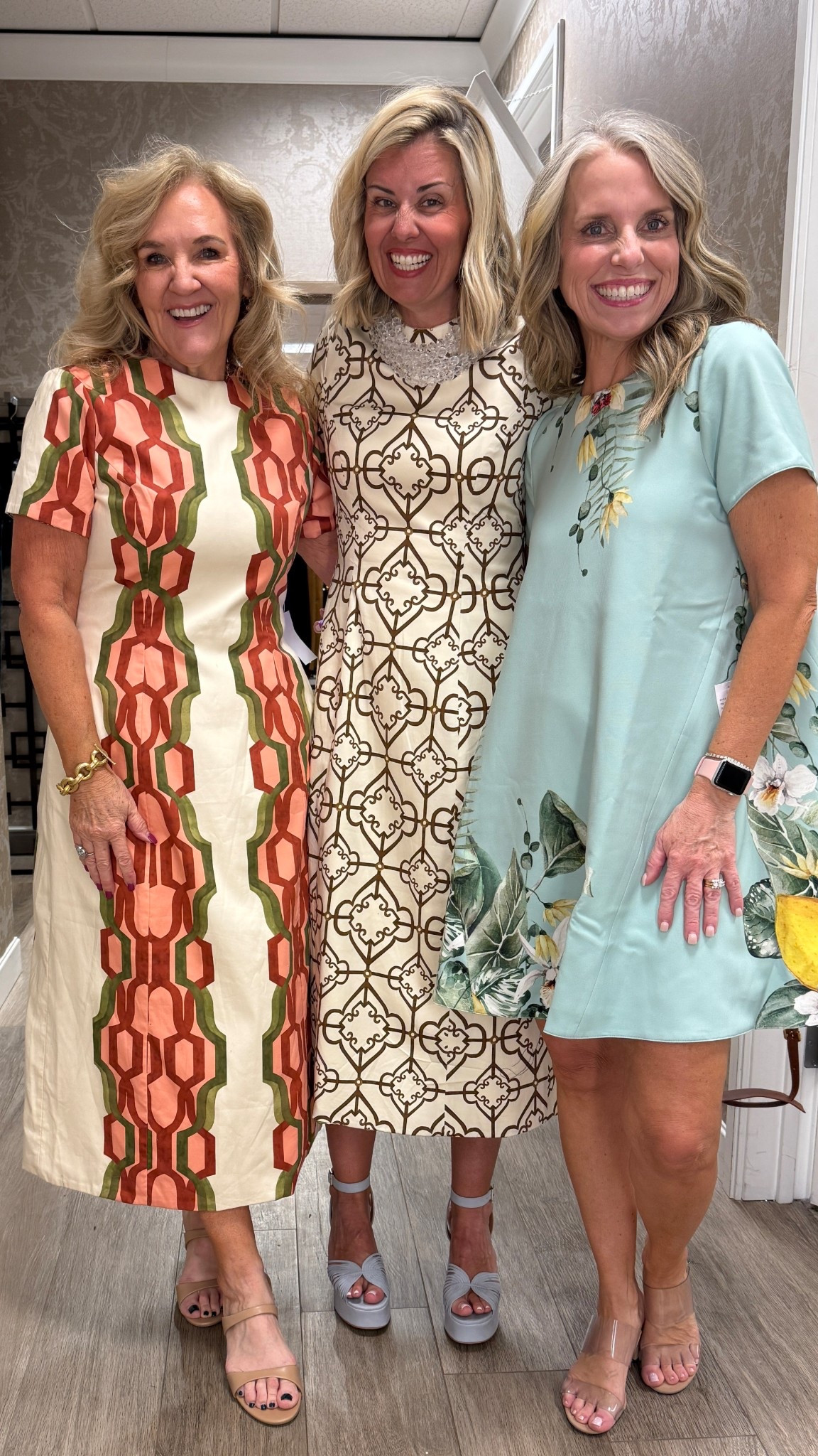 We are all wearing our true size here. This brand is a gorgeous designer. The quality is top-notch.

Wedding guest splurge worthy 

#LTKOver40 #LTKWedding #LTKPetite