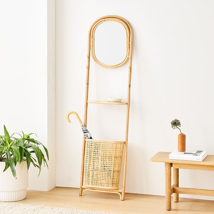 Kensington Entry Valet w/ Mirror | West Elm (US)