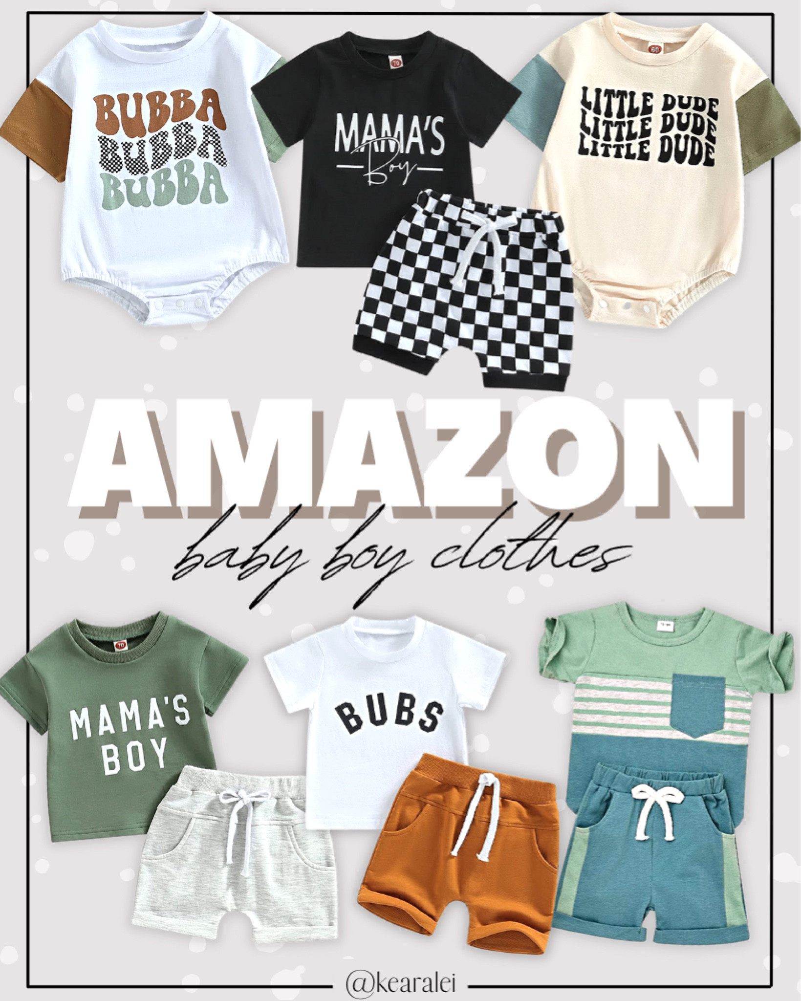 Amazon Baby boy clothes baby outfits summer toddler boys cool retro outfit amazon fashion shorts short sleeve shirt jumpsuit onesie sweats joggers checker checkered checkerboard rust brown black green tan brown blue toddler boys mama’s boy little dude bubs bubba neutral outfit || #baby #boy #clothes #outfit #toddler #outfits #amazon #affordable #cute #jumpsuit .
.
.
baby shower dress, Maternity Dresses, Maternity, over the bump, motherhood maternity, pinkblush, mama shirt sweatshirt pullover, hospital bag, nursery, maternity photos, baby moon, pregnancy, pregnant, maternity leggings, maternity tops, diaper bag, mama necklace, baby boy, baby girl outfits, newborn, mom, toddler boy toddler girl,

Target, Abercrombie and fitch, Amazon, Shein, Nordstrom, H&M, forever 21, forever21, Walmart, asos, Nordstrom rack, Nike, adidas, Vans, Quay, Tarte, Sephora

teacher outfits, business casual, casual outfits, neutrals, street style, Midi skirt, Maxi Dress, Swimsuit, Bikini, Travel, skinny Jeans, Puffer Jackets, Concert Outfits, Cocktail Dresses, Sweater dress, Sweaters, cardigans Fleece Pullovers, hoodies, button-downs, Oversized Sweatshirts, Jeans, High Waisted Leggings, dresses, joggers, fall Fashion, winter fashion, leather jacket, Sherpa jackets, Deals, shacket, Plaid Shirt Jackets, apple watch bands, lounge set, Date Night Outfits, Vacation outfits, Mom jeans, shorts, sunglasses, Disney outfits, Romper, jumpsuit, Airport outfits, biker shorts, Weekender bag, plus size fashion, Stanley cup tumbler

#LTKSeasonal #LTKbump #LTKbaby