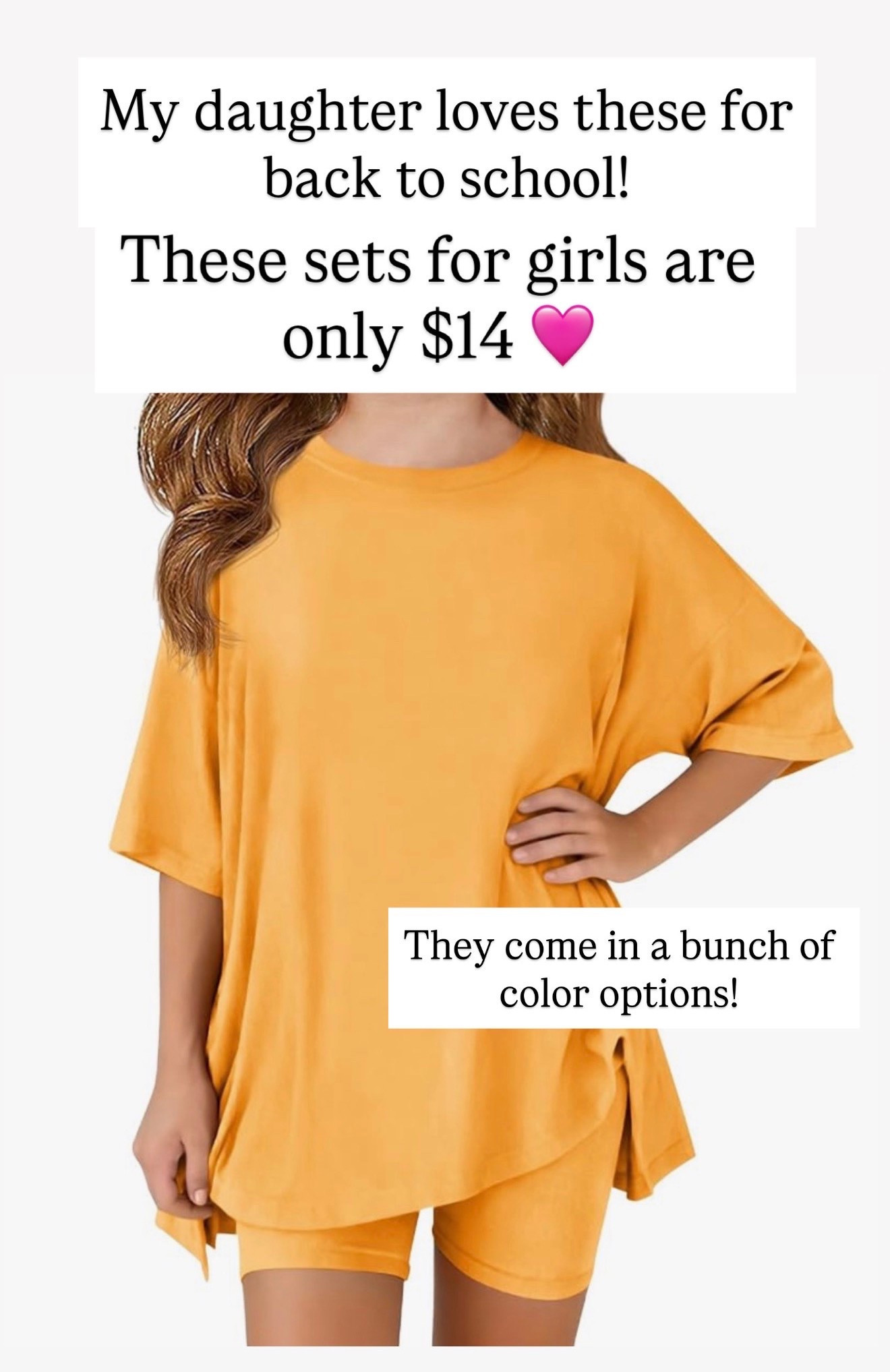 I love these sets for girls. They are so cute and so perfect for any day of the year!

#LTKKids