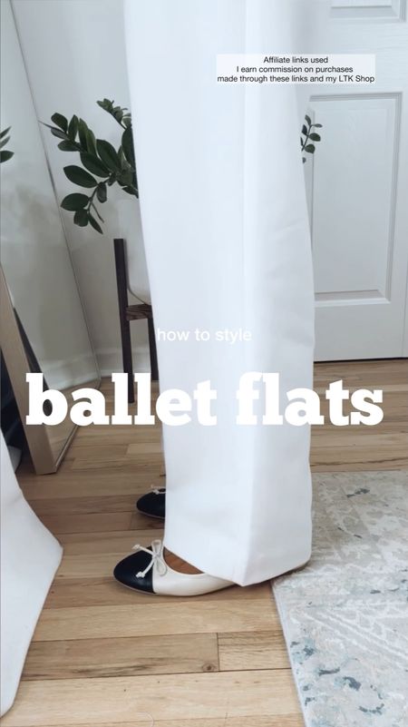 Ballet flat outfit ideas!