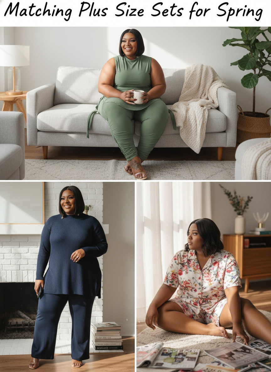 This olive green matching set is giving effortless spring vibes! The sleeveless tunic with cute side ties and stacked leggings creates a comfy-chic look that’s made to flatter your curves. 
Soft enough for lounging, stylish enough for stepping out — this two-piece set makes getting dressed the easiest part of your day. Just throw it on and let the compliments roll in!

#matchingsets #plussizefashion

#LTKdayinmylife #LTKPlusSize