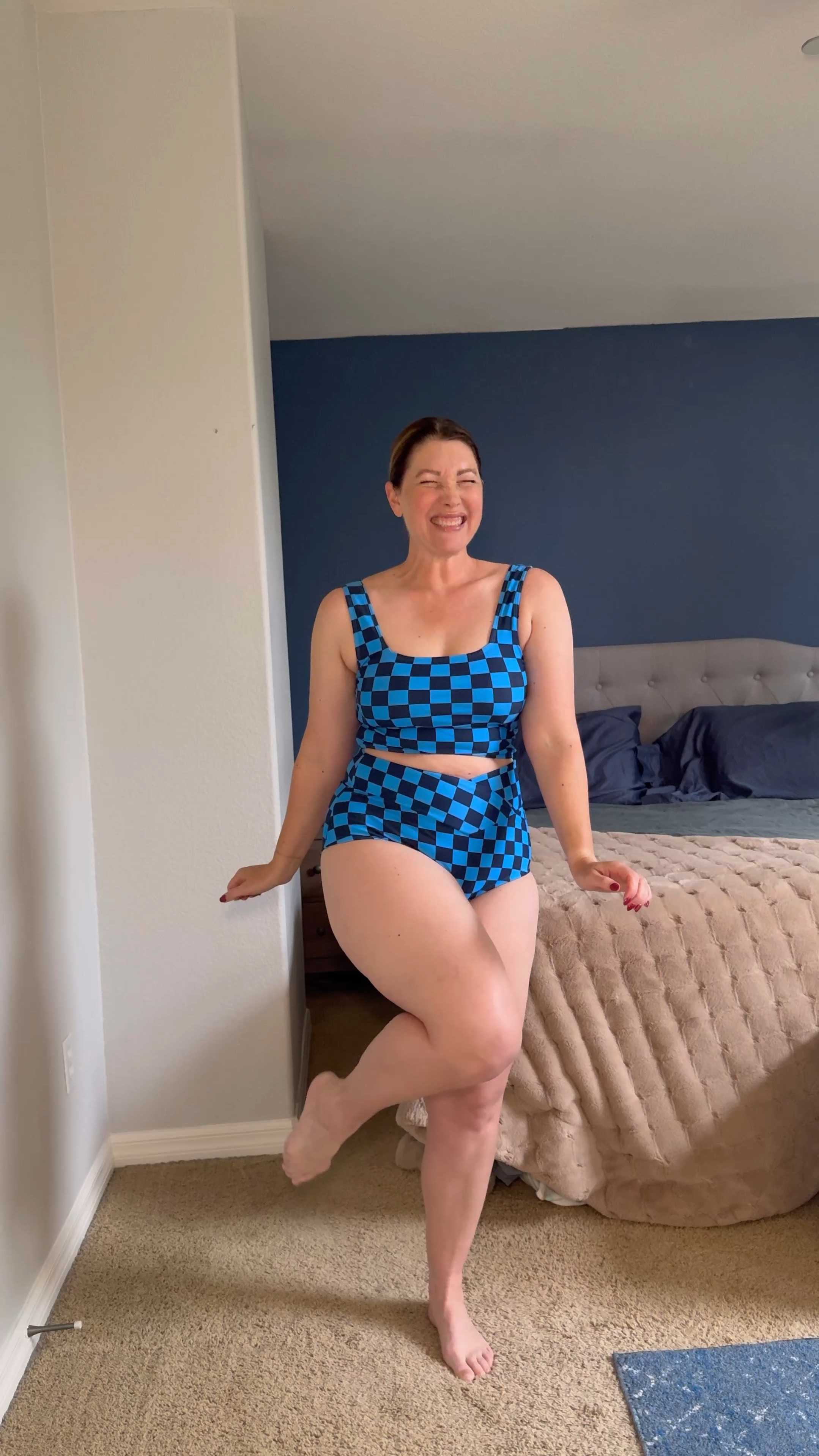 👙 Coral Reef Swim Try On 👙

This is a new to me swim line, with some ADORABLE prints, a great size range (xx-small to xxx-large) and stellar prices.

Which is your style?  And when is your next warm weather vacation???

Sizing:
Medium top
Large bottom / one piece

Code CARLY gives you 20% off 

#LTKswim #LTKsalealert #LTKmidsize