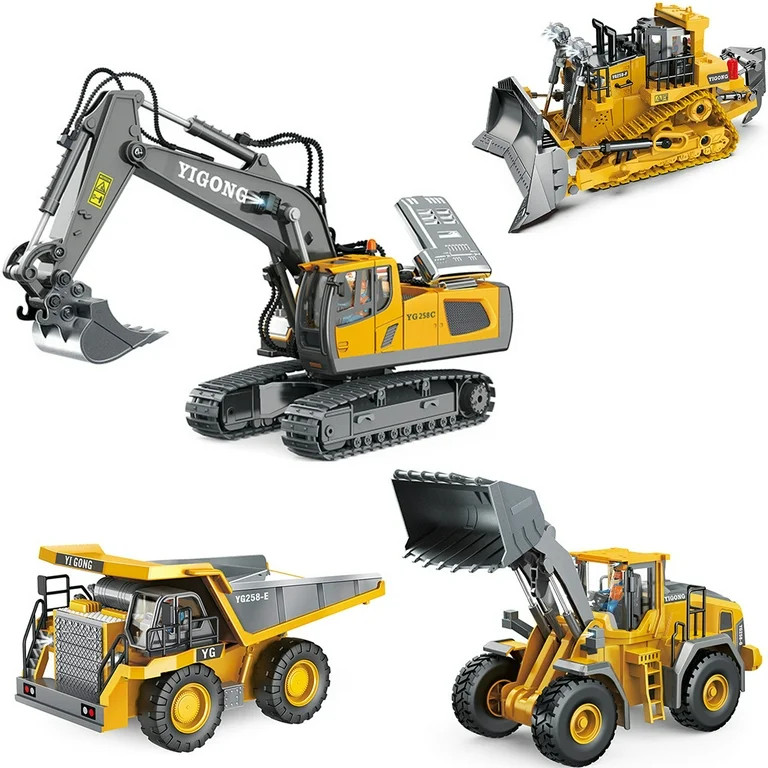 Remote Control Excavator Toy for 6-12 yr Boys, Best Birthday Gifts for Kids 4-7 8 9 10 11 Year Ol... | Walmart (US)