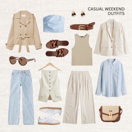 Casual weekend capsule wardrobe ideas 🔥

‼️Don’t forget to tap 🖤 to add this post to your favorites folder below and come back later to shop

Make sure to check out the size reviews/guides to pick the right size#LTKSeasonal

#LTKstyletip #LTKeurope