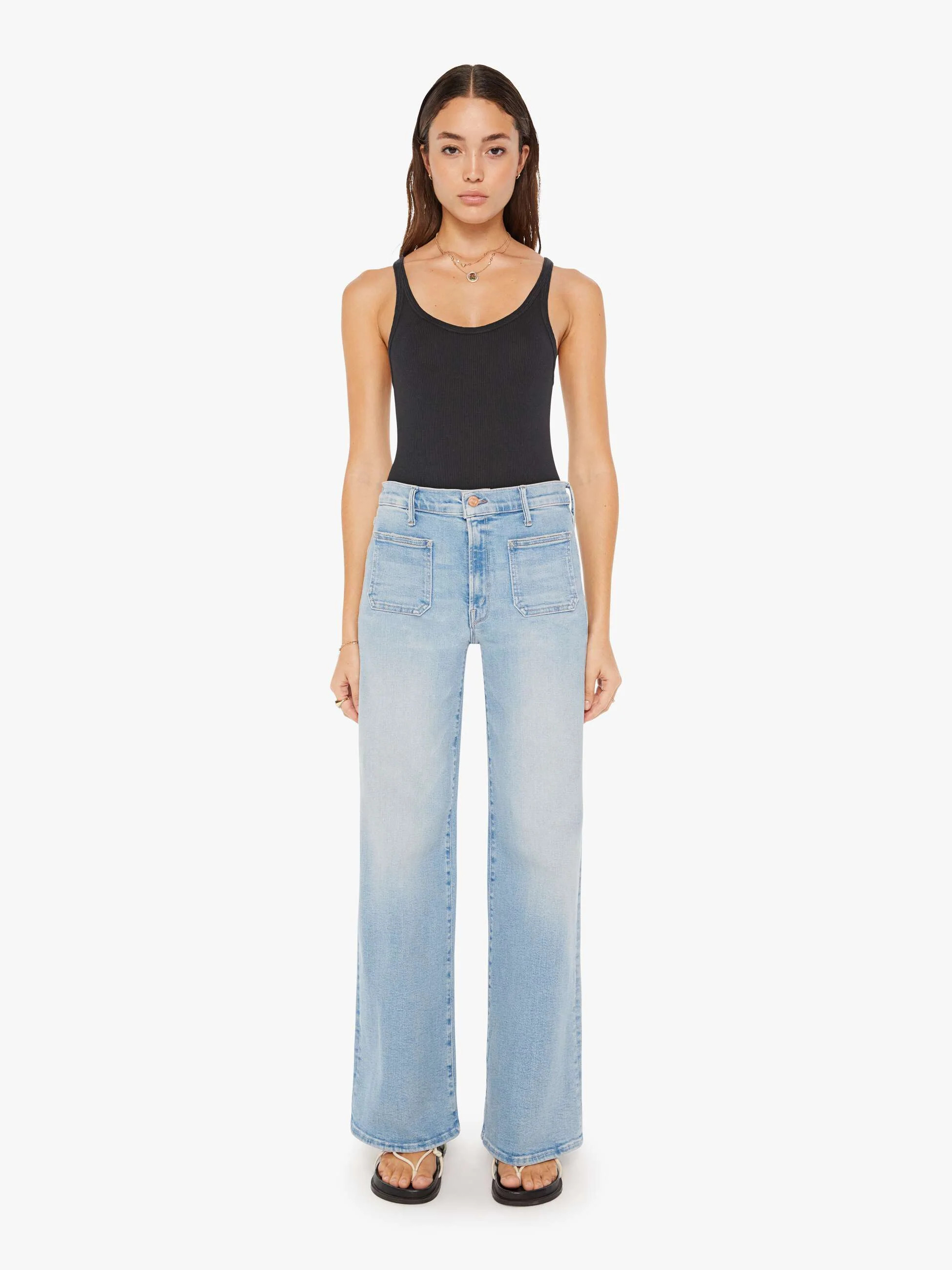 The Patch Pocket Undercover Sneak | Mother Denim