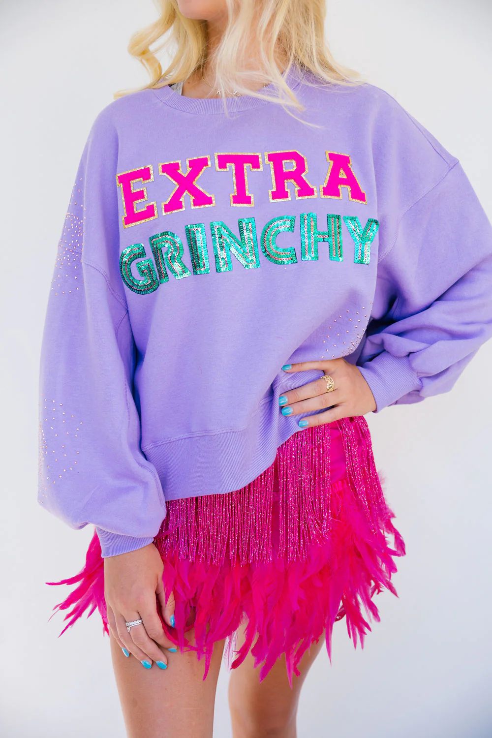 EXTRA GRINCHY PULLOVER | Judith March
