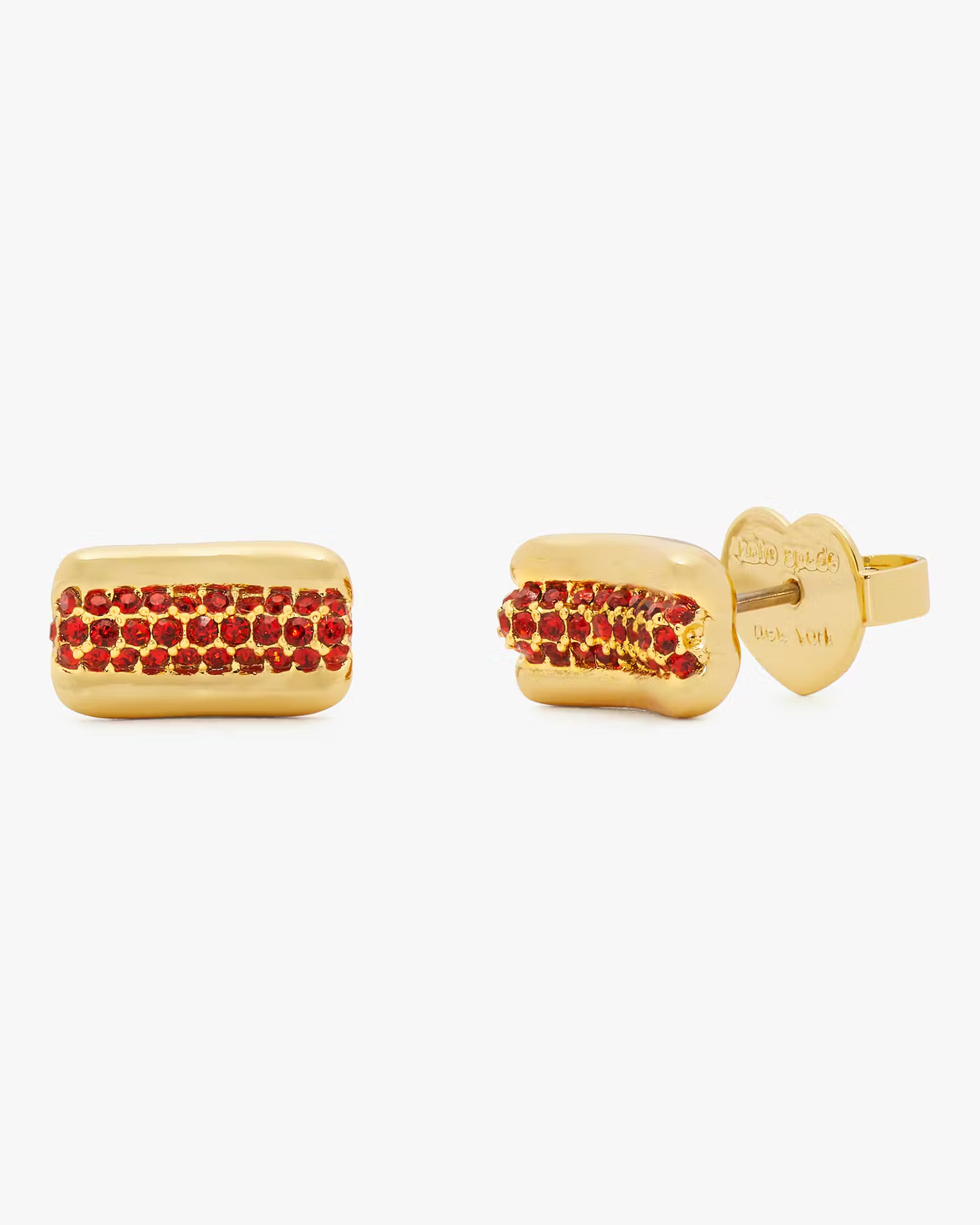 What A Snack Pavé Hot Dog Studs | Kate Spade (US)