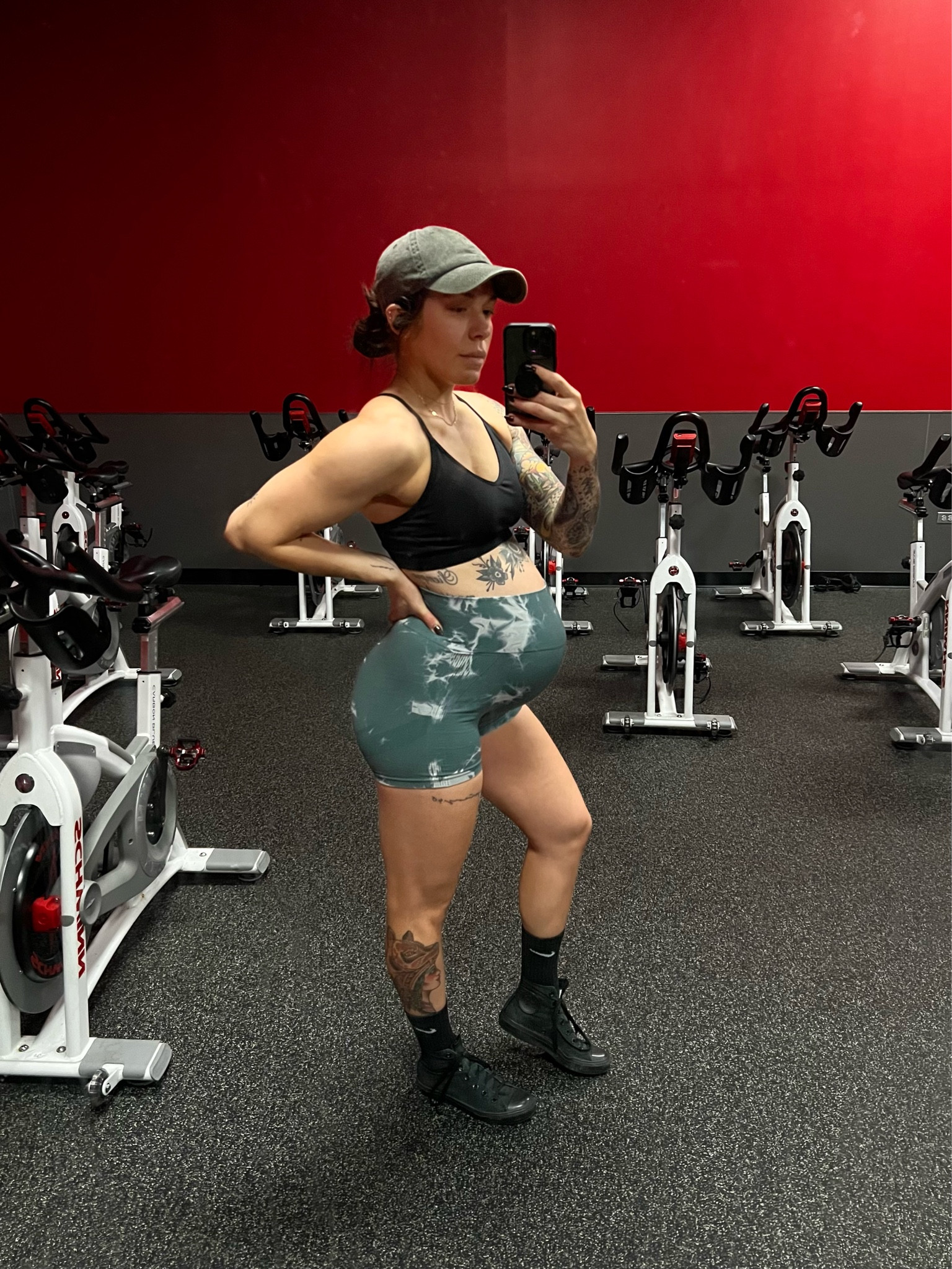 Pregnancy Workout Outfit #pregnant #bikershorts #shein

#LTKfit #LTKbump