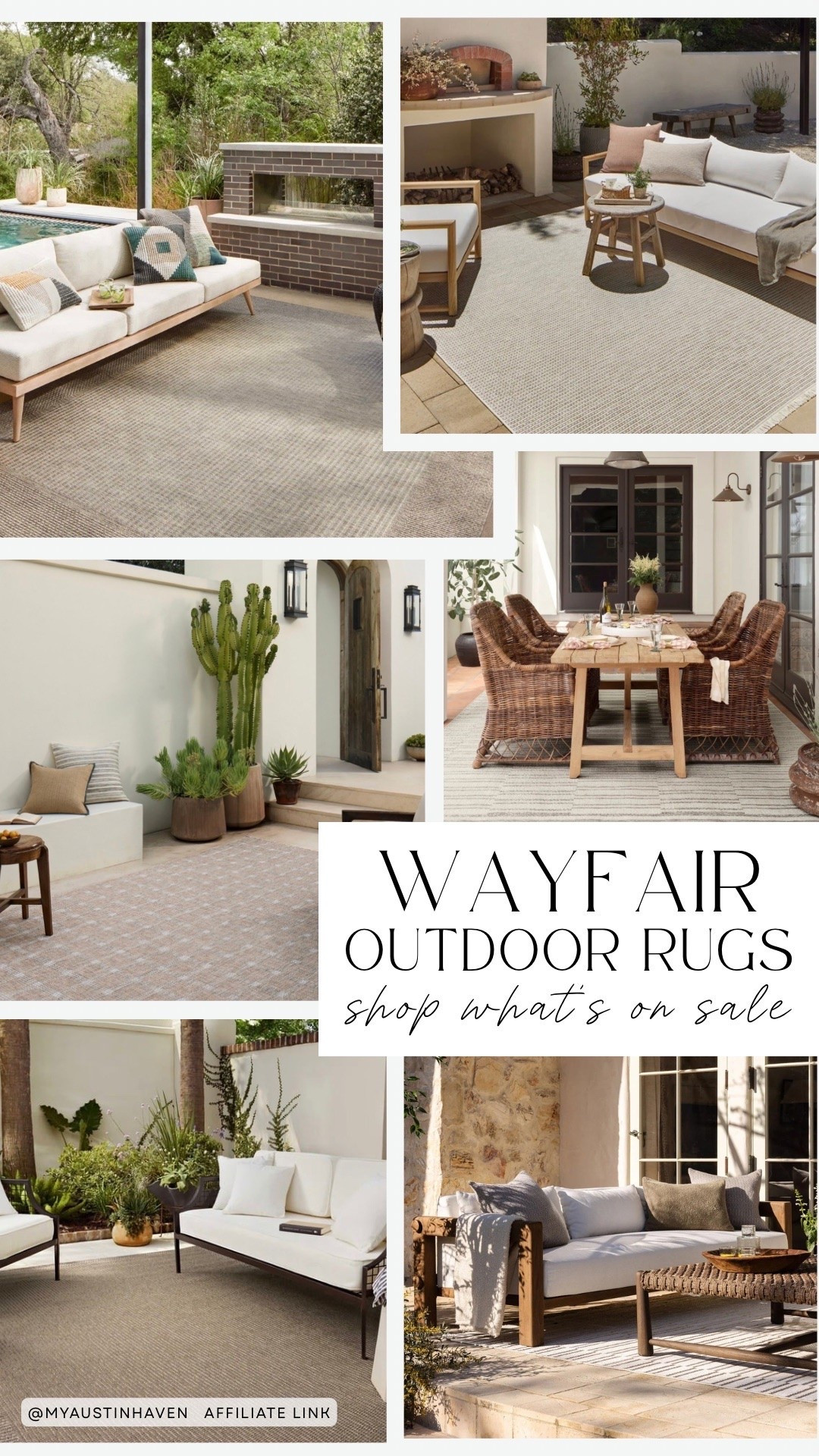 A round up of my favorite Outdoor Rugs for Summer! Perfect for any patio or porch 🏠☀️👏🏼

Outdoor rug, spring patio, summer porch, loloi rug, wayfair sale, wayfair finds, area rugs, outdoor season, outdoor living, amber lewis, patio sets for summer, hosting season

#LTKSeasonal #LTKHome #LTKSaleAlert