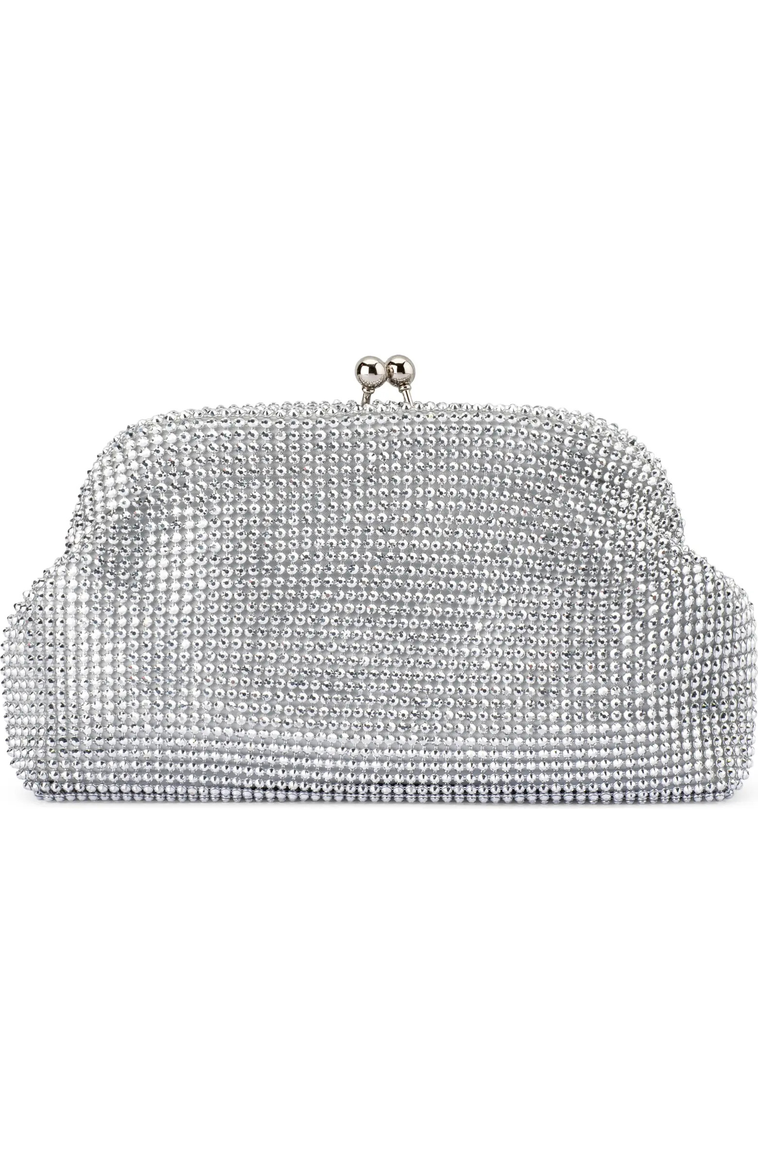 Olga Berg Ela Crystal Mesh Frame Clutch | Nordstrom | Nordstrom