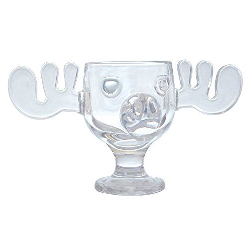Officially Licensed National Lampoons Christmas Vacation Glass Moose Mug - Set of 2 | Amazon (US)