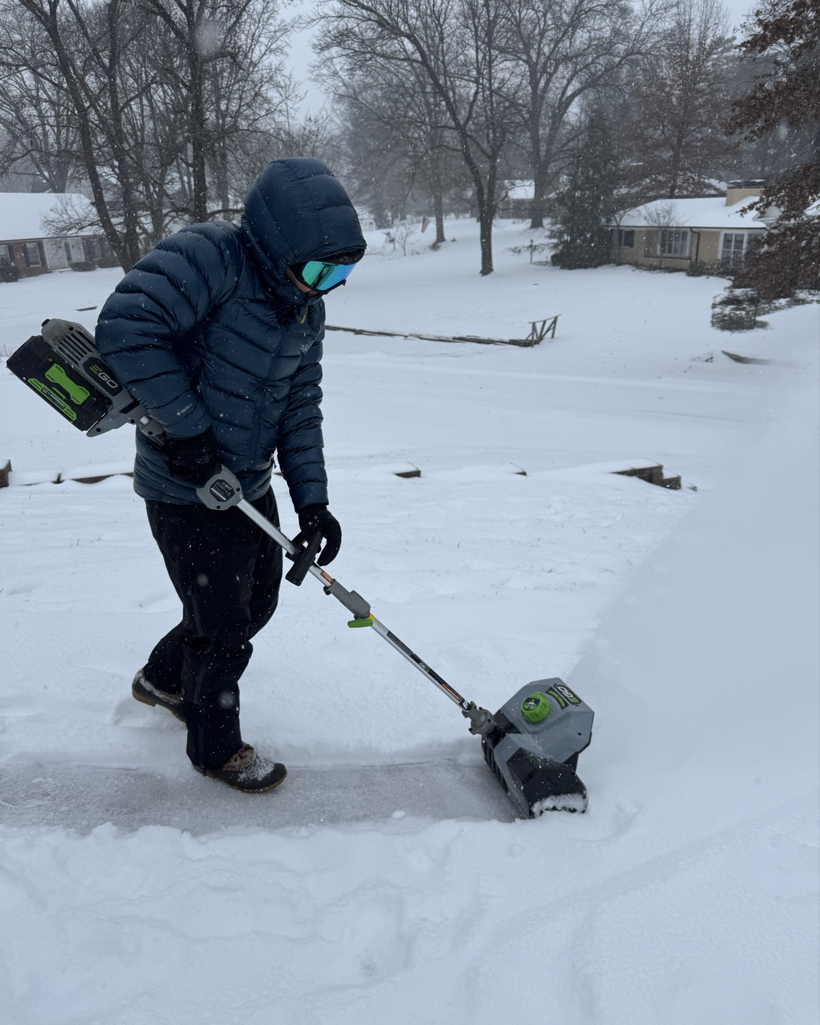 Easy, eco-friendly and much quieter snow plow!
This battery operated EGO snow shovel plow is super easy to use and no manpower required or getting gas when stuck in the snow. Ladies, start stocking up on the EGO outdoor tools…one battery works for all the EGO power tools!

Shop here for some of our favs! 
#SnowRemoval

#LTKHome