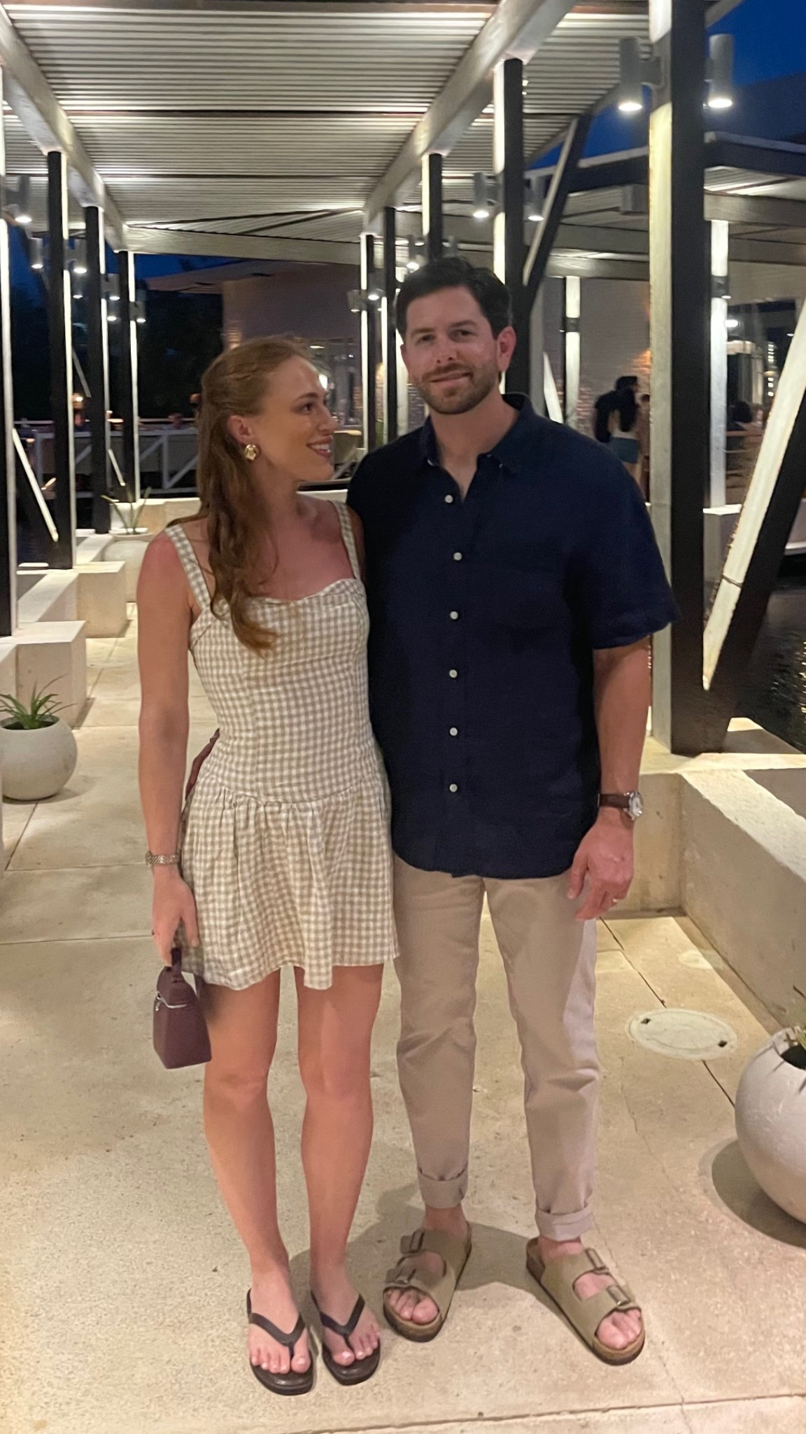 Gingham dress, summer linens, summer dresses 

Dress has built in shorts. Typically wear an XS but had to size up to a Small and did take a Petite! 

#LTKSeasonal #LTKSummerEdit #LTKPetite