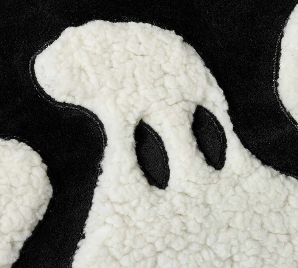 Cozy Ghost Family Lumbar Throw Pillow | Pottery Barn (US)