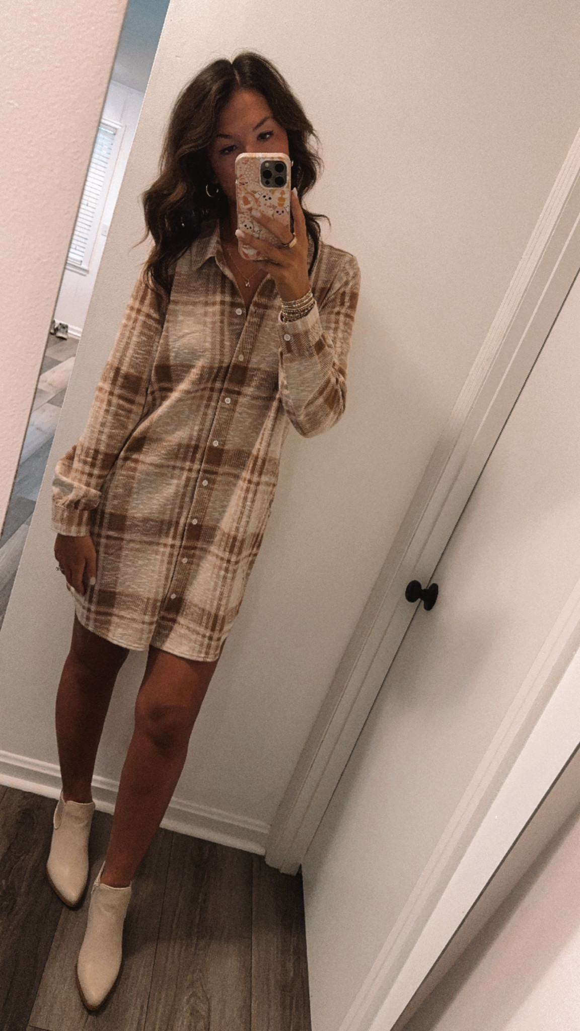 Fall dress 🍁 🍂 

#LTKSeasonal #LTKFindsUnder100 #LTKWorkwear