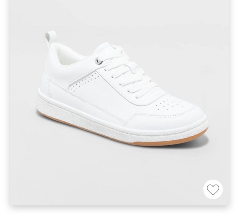 The perfect all white sneakers, target shoes, memory foam shoes

#LTKSeasonal #LTKshoecrush #LTKSale