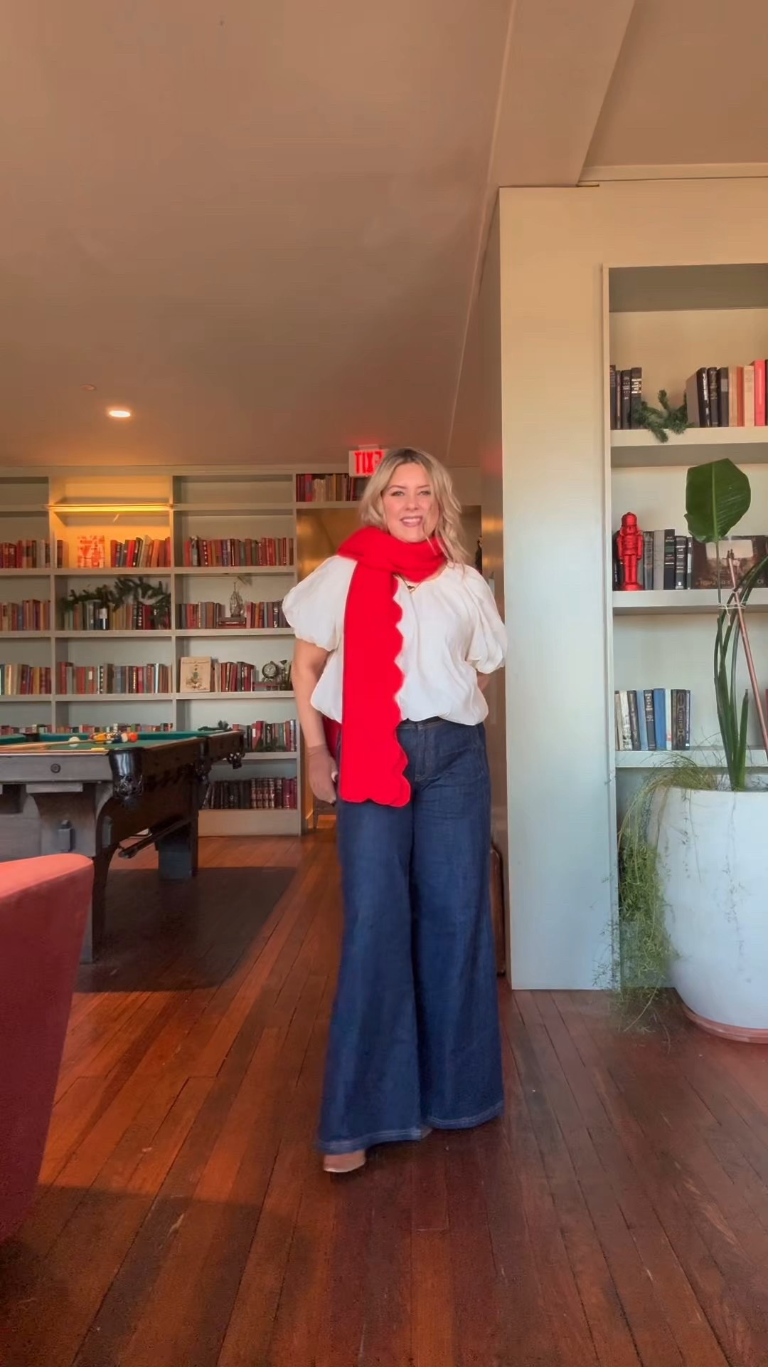 My recent Anthropologie order hit so good! The scarves will be great for gifting! I already wore the dress for Thanksgiving but it would be great for any holiday vibe. The scalloped wide leg jeans are the perfect fun but polished addition to my wardrobe (size down to get them fitted not sloppy) . And the peplum top!!  Dying. Some things are on sale m. Add them to cart stat!

#LTKPetite #LTKHoliday #LTKGiftGuide