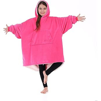 THE COMFY Original JR | The Original Oversized Sherpa Wearable Blanket for Kids, Seen On Shark Ta... | Amazon (US)