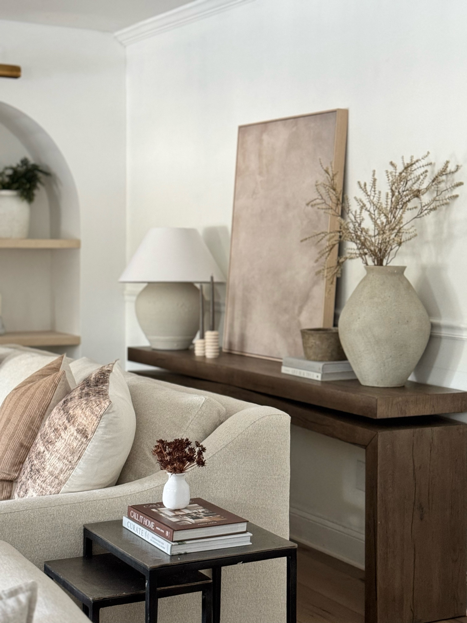 Neutral console table styling

#LTKHome